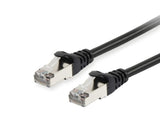 EAN 4015867204238 - Equip 606101 cable de red Negro 0,25 m Cat6a S/FTP (S-STP) imagen 1