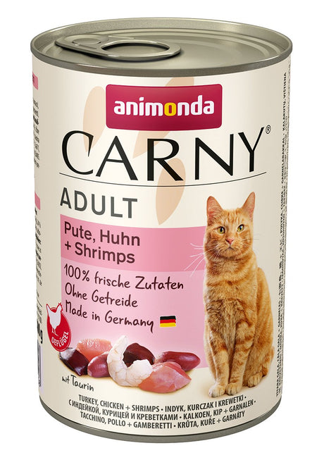 EAN 4017721837408 - animonda Carny turkey, chicken + shrimps 400 g imagen 1