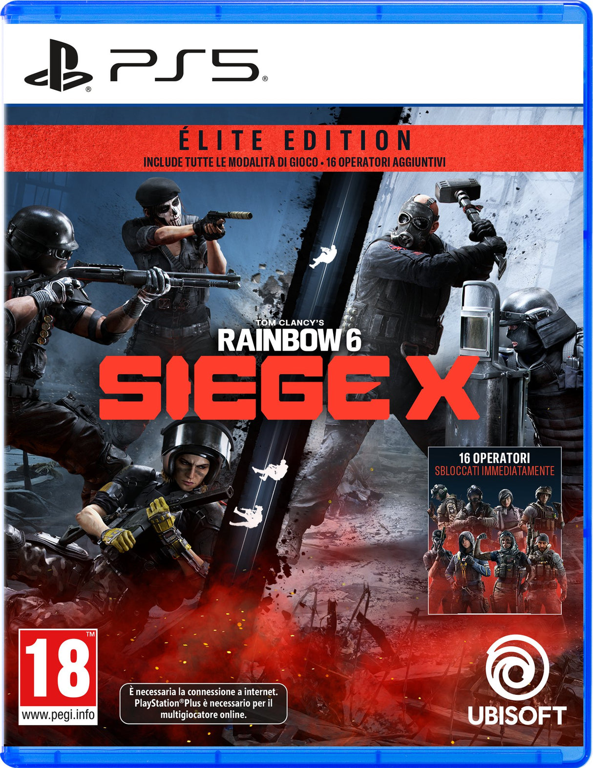 EAN 3307216305996 - Ubisoft Tom Clancy’s Rainbow Six Siege X - Elite Edition PlayStation 5 imagen 1