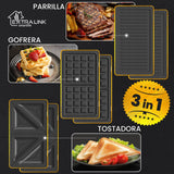 Extralink Smart Life Grill Sandwich & Waffle Maker Sj-37a