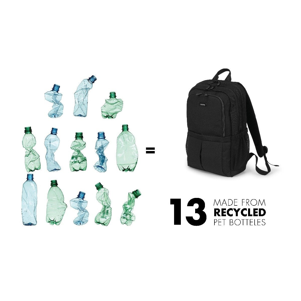 Mochila Dicota Eco Backpack Scale 15-17.3inch