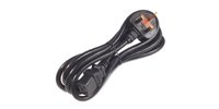 Apc Cable De Alimentación Iec 60320 C19 A Bs 1363a (M) 2.44 M Negro Para P/N: Smt2200i-Ar Smt2200r2i-Ar Smt3000i-Ar Smt3000r2i-Ar Smx3000hvtus Srt10rmxlix806