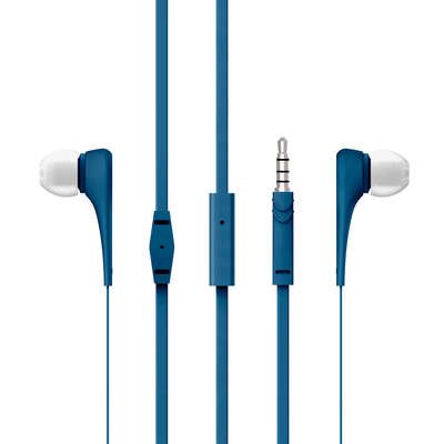 Energy Auricular Earphones Style 1+ In-Ear Flat Cable Microfono Navy 445981