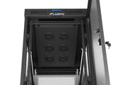 Lanberg Rack Cabinet 19 Free-Standing 32u 600x1000 Flat Pack Mesh Door Lcd Black