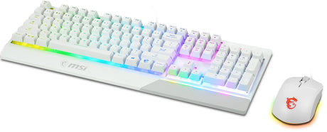 EAN 4719072813895 - MSI VIGOR GK30 COMBO WHITE US teclado Ratón incluido Juego USB QWERTY Italiano Blanco imagen 2