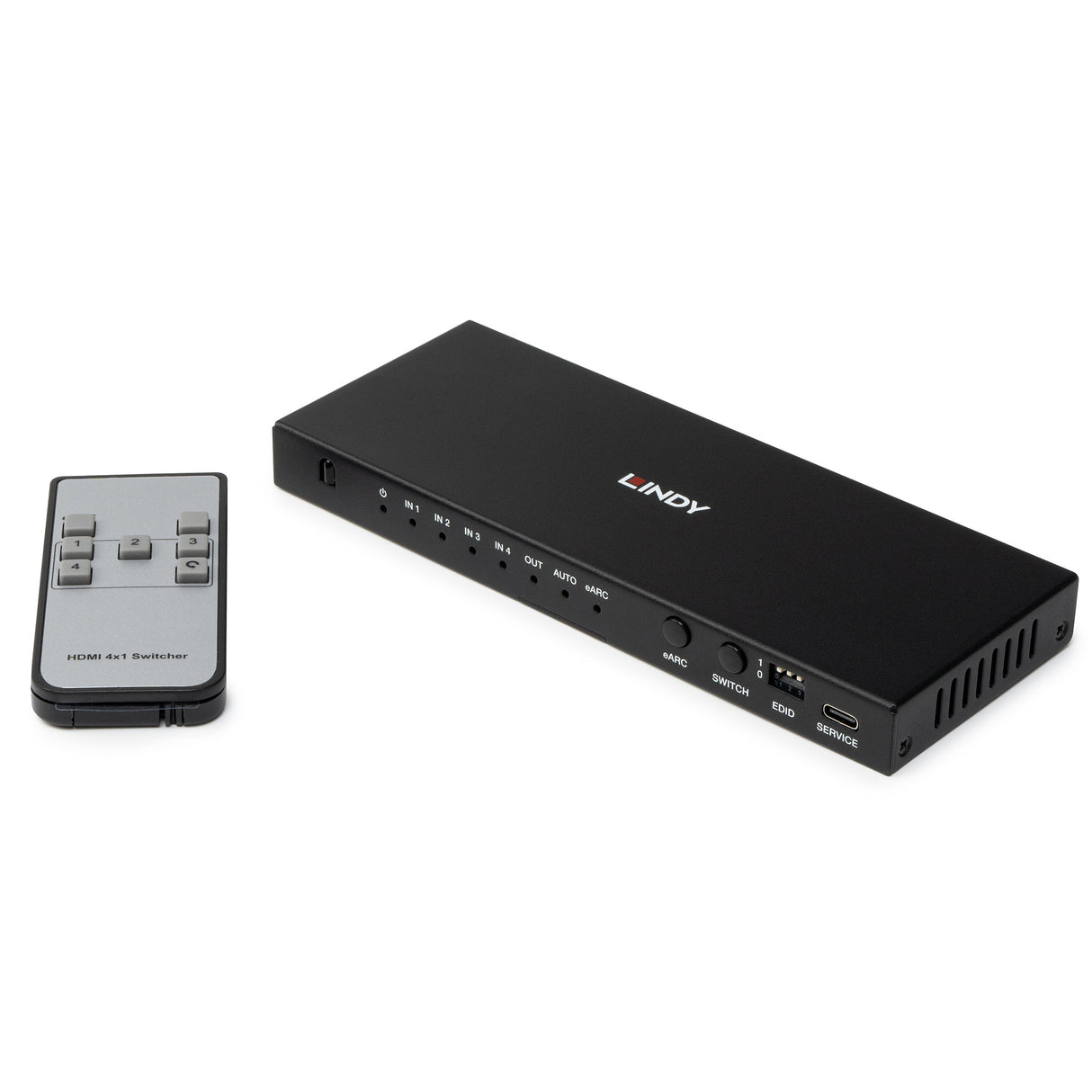 EAN 4002888383868 - Lindy 38386 interruptor KVM Negro imagen 1