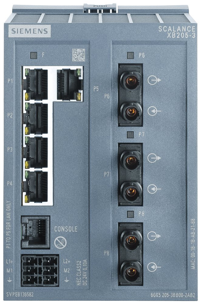 Siemens 6gk5205-3bb00-2tb2 Industrial Ethernet Switch 10 - Switch - 0,1 Gbps
