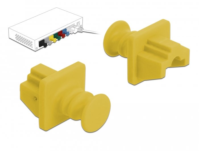 EAN 4043619865116 - DeLOCK 86511 tapón antipolvo para puerto 10 pieza(s) RJ-45 imagen 2