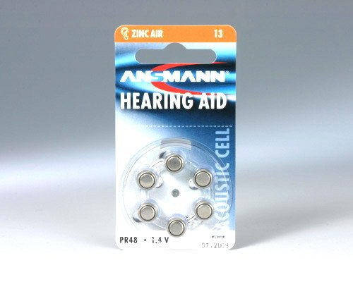 6 Pilas Ansmann Zinc-Aire 13 (Pr48) 106946