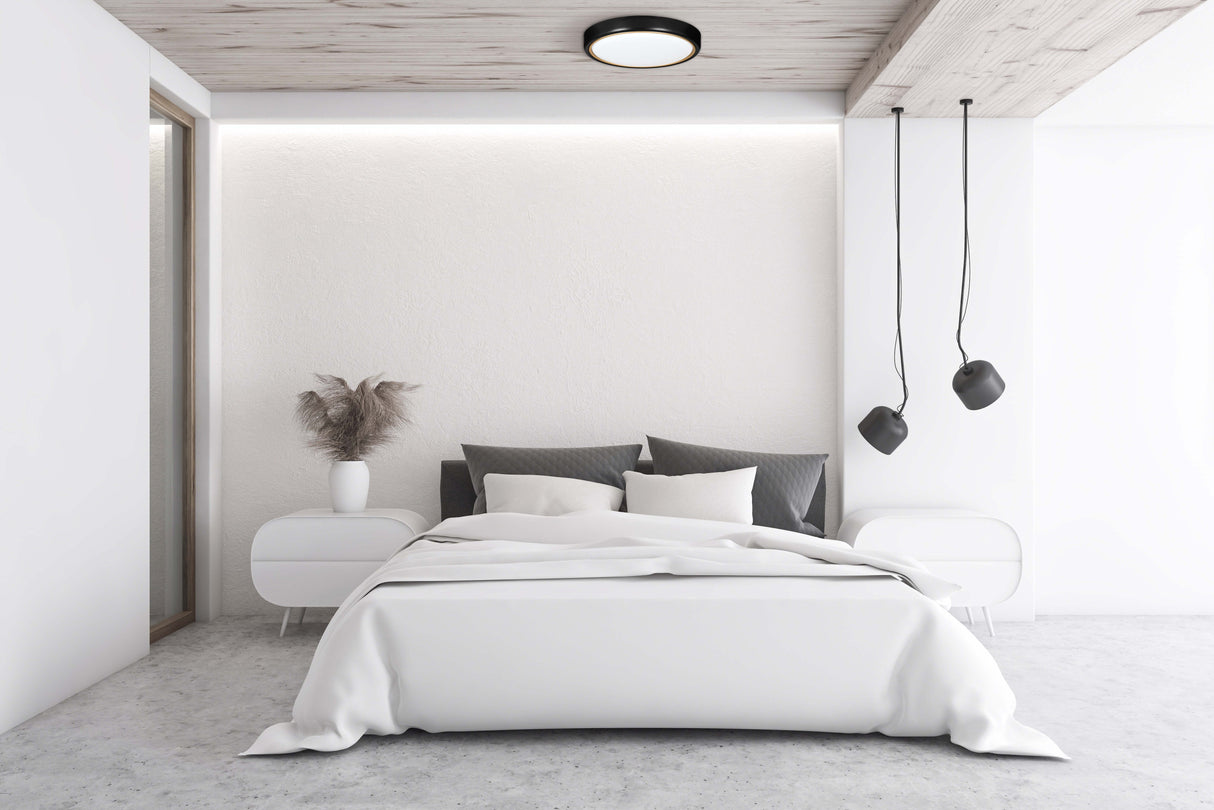 Activejet Led Plafond Verdi Black/Gold 23w