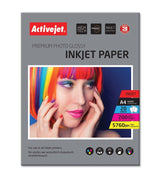 Papel Fotográfico Activejet  | A4 | Glossy | 20 Pcs | 200g | Ap4-200g20