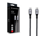 Conceptronic Cable Usb-C 3.2 -> C Pd3.0 2.00m 5a 4k60hz Sw