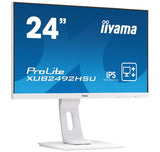 Monitor Iiyama 24" Pl Xub2492hsu-W1 Ips 5ms,Vga,Dp, Hdmi,Sp, Pivotante Blanco