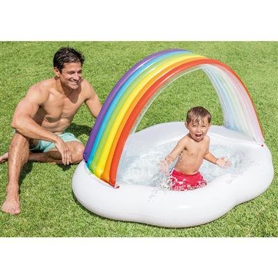 Piscina Para Bebes Modelo Arco Iris 142x84x119cm
