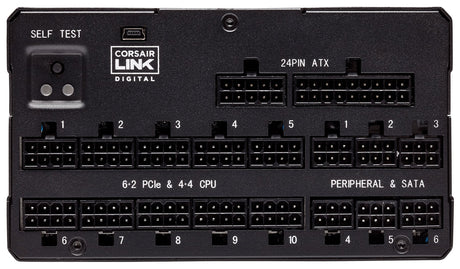 EAN 0843591050319 - Corsair AX Series AX1600i unidad de fuente de alimentación 1600 W ATX Negro imagen 5