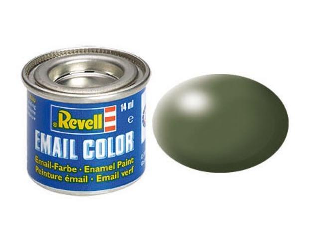 Email Color 361 Olive Green Silk