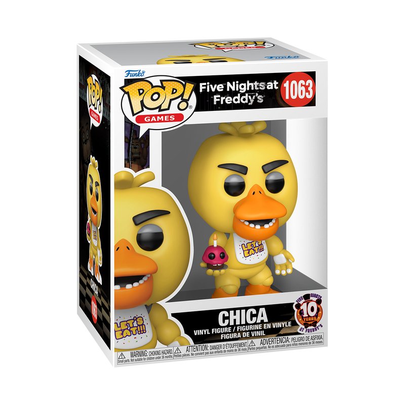 Figura Pop Five Nights At Freddys Chica