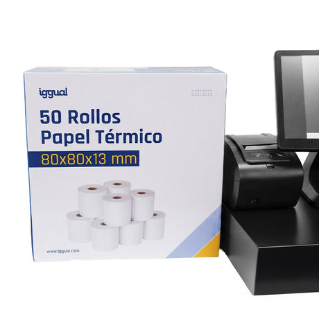 EAN 8435364319802 - iggual IGG319802 papel térmico imagen 11