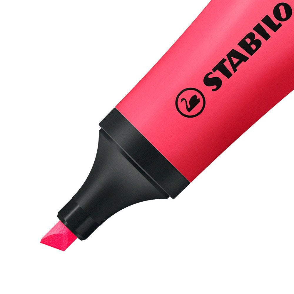 Stabilo Neon Marcador Fluorescente Rosa -10u-