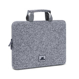 Rivacase 7913 Funda Para Portátil 13.3 Gris Claro Con Asas
