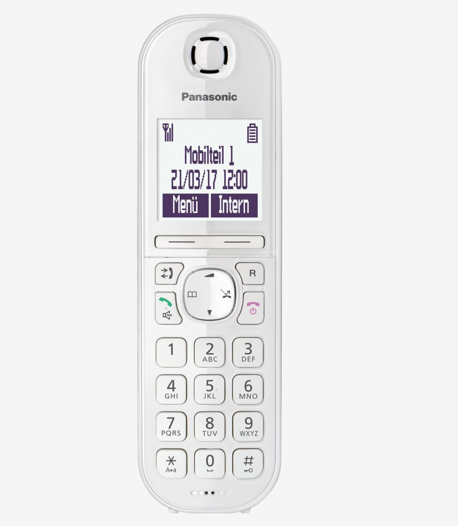 Teléfono Panasonic Kx-Tgq200gw Blanco Cat-Iq 2.0