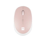 Raton Natec Harrier 2 Optico Inalambrico 1600dpi Bluetooth 5.1 Rosa/Blanco