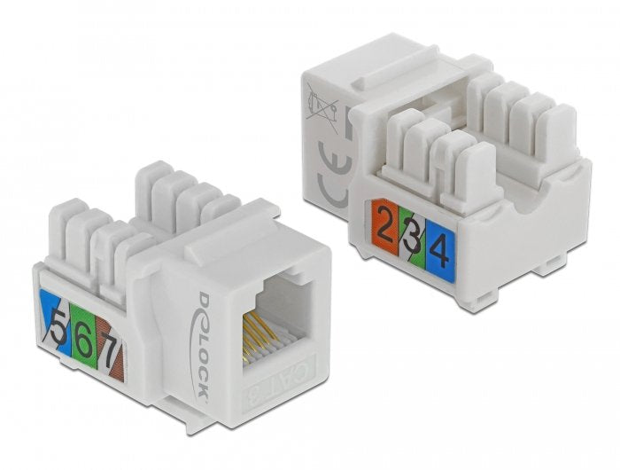 Keystone Modul Rj12 Buchse > Lsa Cat.3 Utp Weiss