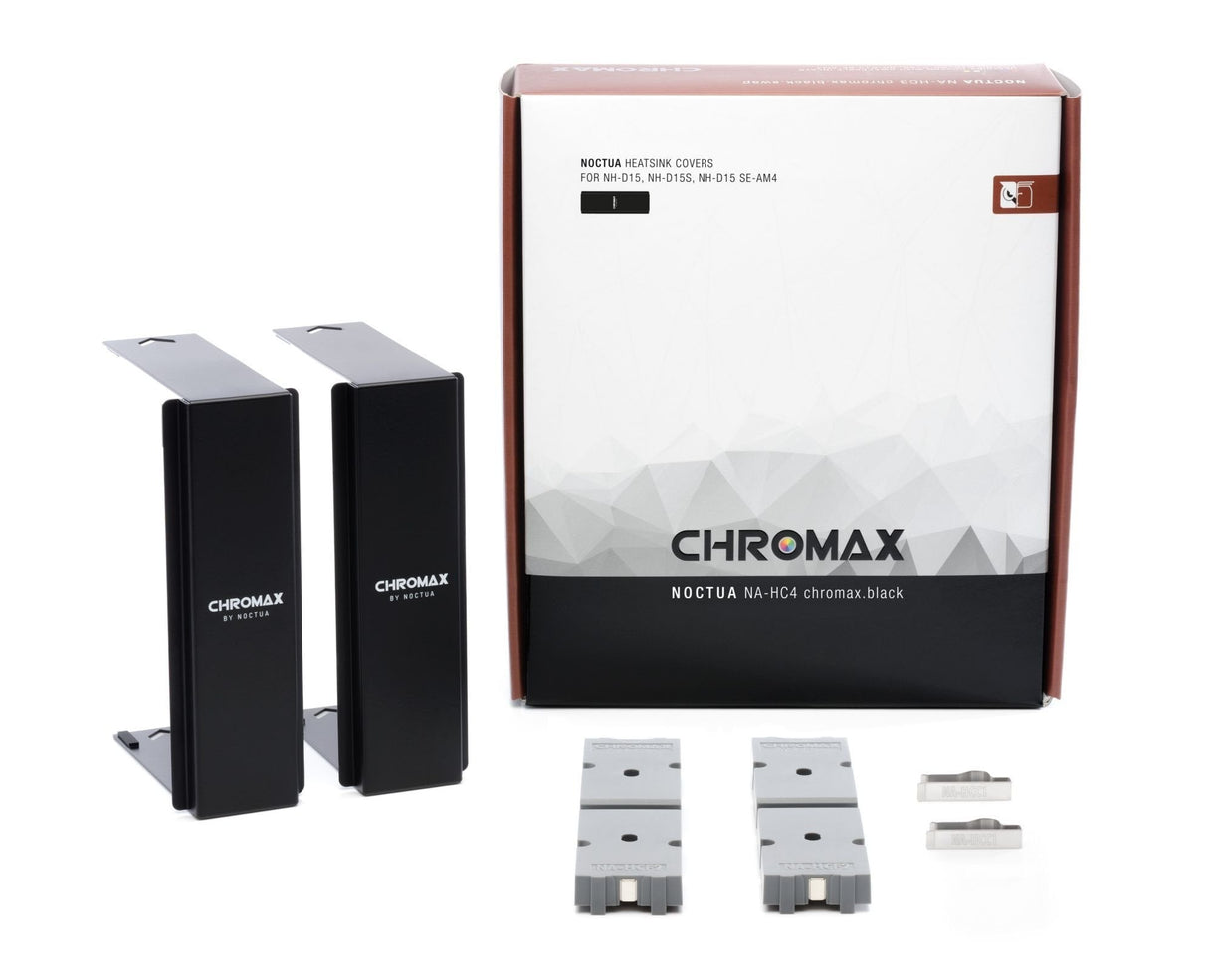 Noctua Na-Hc4 Negro - Cubierta Del Disipador De Calor Del Procesador, Negro