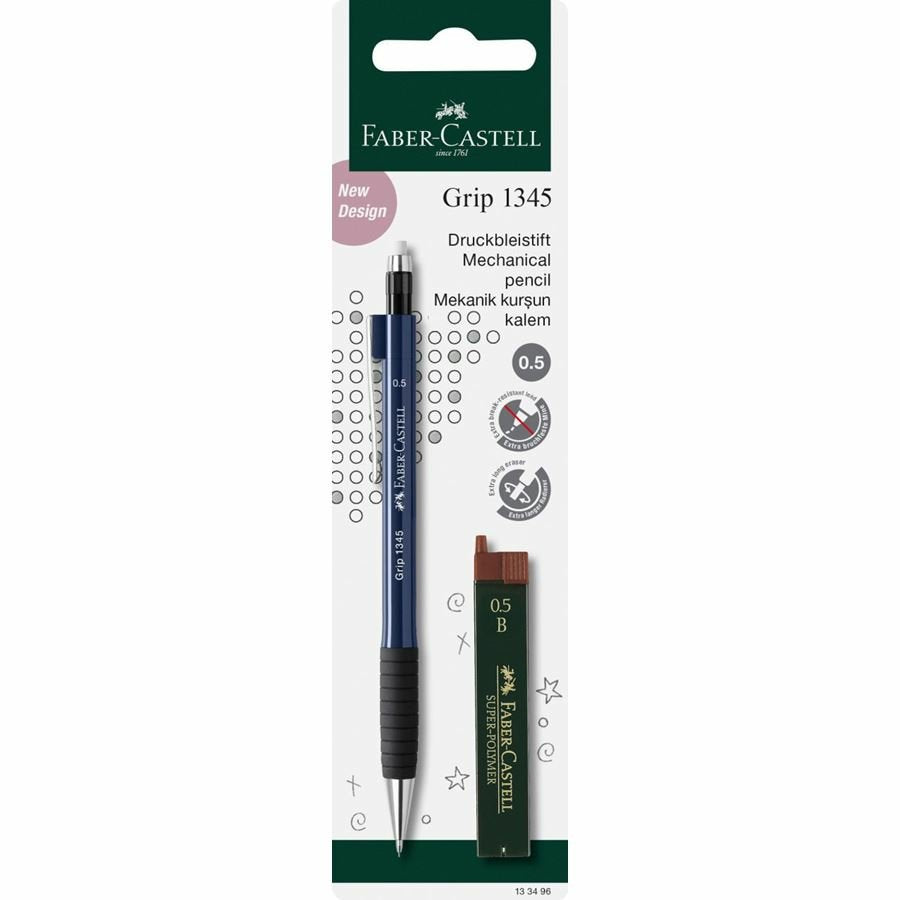 Faber-Castell 133496 - Portaminas (12 Minas Incluidas, 0,5 Mm)