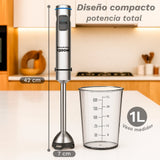 EAN 8426156018850 - Grunkel BM-1500EXTREME licuadora 0,8 L Batidora de inmersión 1500 W Acero inoxidable imagen 2