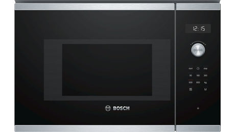 EAN 4242005038732 - Bosch Serie 6 BFL524MS0 microondas Negro, Acero inoxidable Solo microondas Integrado 20 L 800 W imagen 1