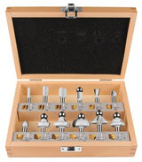 Makita Juego De Fresas D-53556, 12 Piezas D-53556