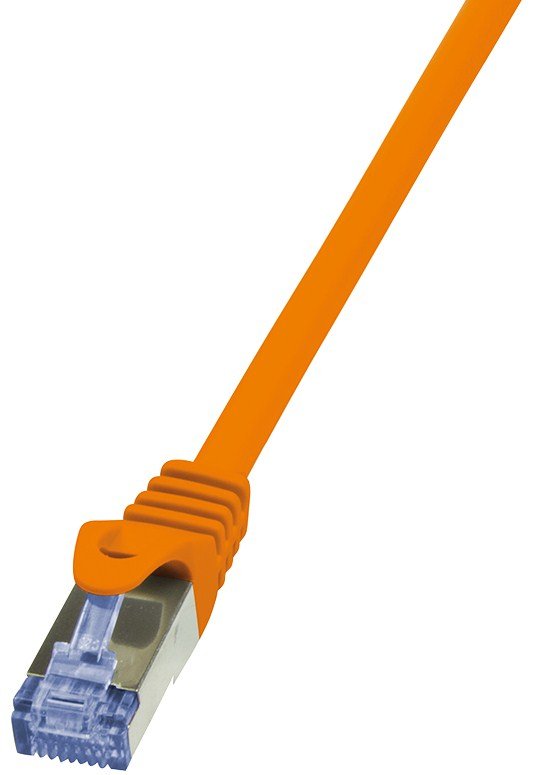 Logilink Cable De Red Cat6a S/Ftp Awg26 Pimf Naranja 3,00m