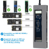 Leotec Docking Station 8-1 Con Caja Externa Ssd M2