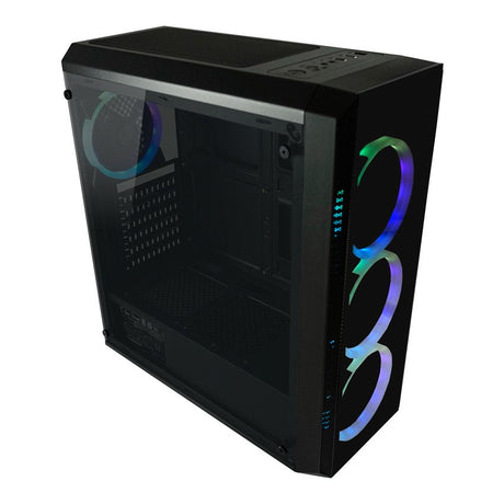 EAN 4260070127656 - LC-Power Gaming 703B - Quad-Luxx Midi Tower Negro imagen 4