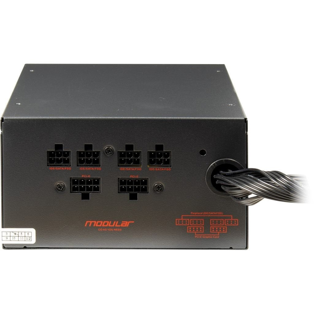 EAN 4260133128484 - Inter-Tech HiPower SP-750CM unidad de fuente de alimentación 750 W 20+4 pin ATX ATX Negro imagen 3