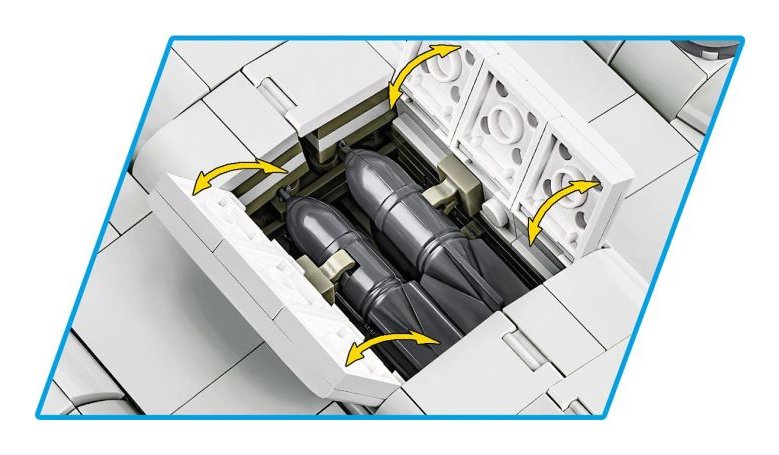 Cobi Boeing B-17f Flying Fortress "Memphis Belle" - Edición Ejecutiva, Juguete De Construcción Cobi-5749