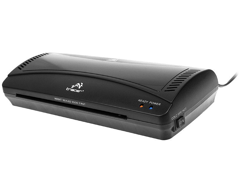 Plastificadora  Tracer Trl-A4 En Frío/Caliente 300 Mm/Min Negro