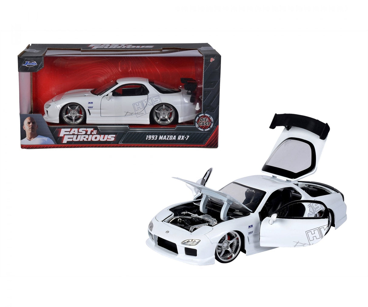 Jada Fast & Furious 1993 Mazda Rx-7 1:24              253203065