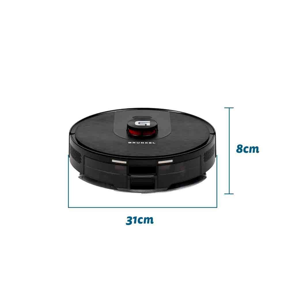 EAN 8426156018515 - Grunkel I-DANCERTURBOLASER aspiradora robotizada 0,25 L Negro imagen 10