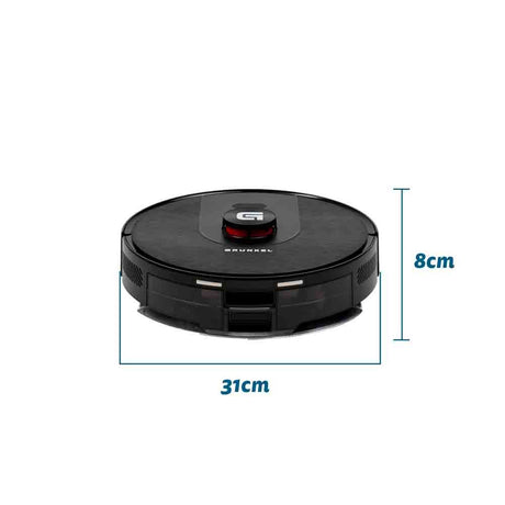 EAN 8426156018515 - Grunkel I-DANCERTURBOLASER aspiradora robotizada 0,25 L Negro imagen 10