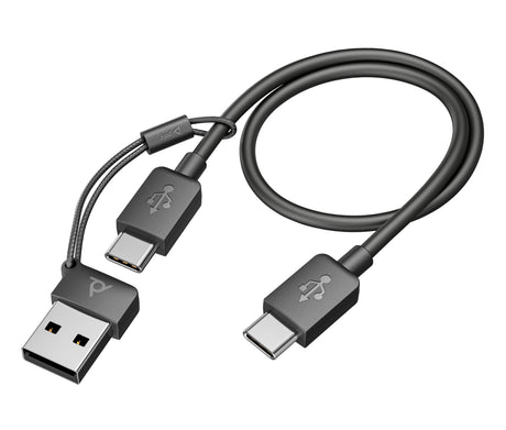 EAN 0197192932940 - HP Poly Voyager Focus 2 UC Headset +USB-A to USB-C Cable +Charging Stand Inalámbrico Diadema Oficina/Cent imagen 7