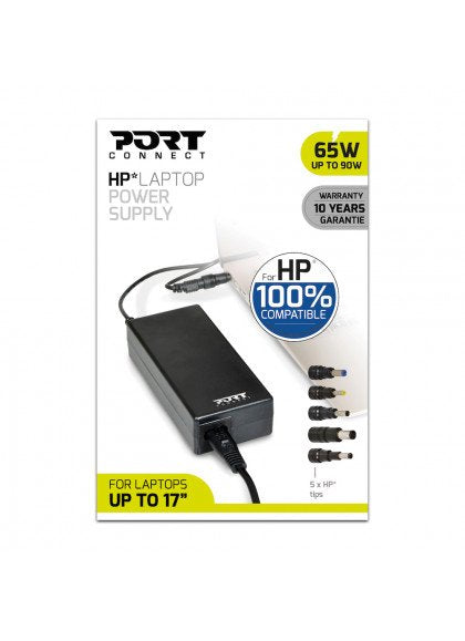 EAN 3567042030091 - Port Designs 900093-HP adaptador e inversor de corriente Interior 90 W Negro imagen 2
