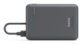 EAN 4047443536372 - Hama Travel Polímero de litio 10000 mAh Antracita imagen 3