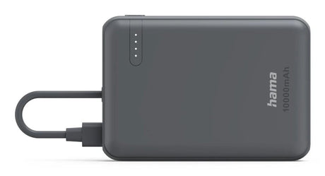 EAN 4047443536372 - Hama Travel Polímero de litio 10000 mAh Antracita imagen 3