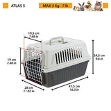 Atlas 5 Gris - Transportador Para Animales Pequeños