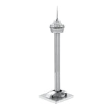 Maqueta 3d Metal Fascinations Tower Of The Americas Montaje Sin Pegamento Ni Soldadura Maquetas 3d