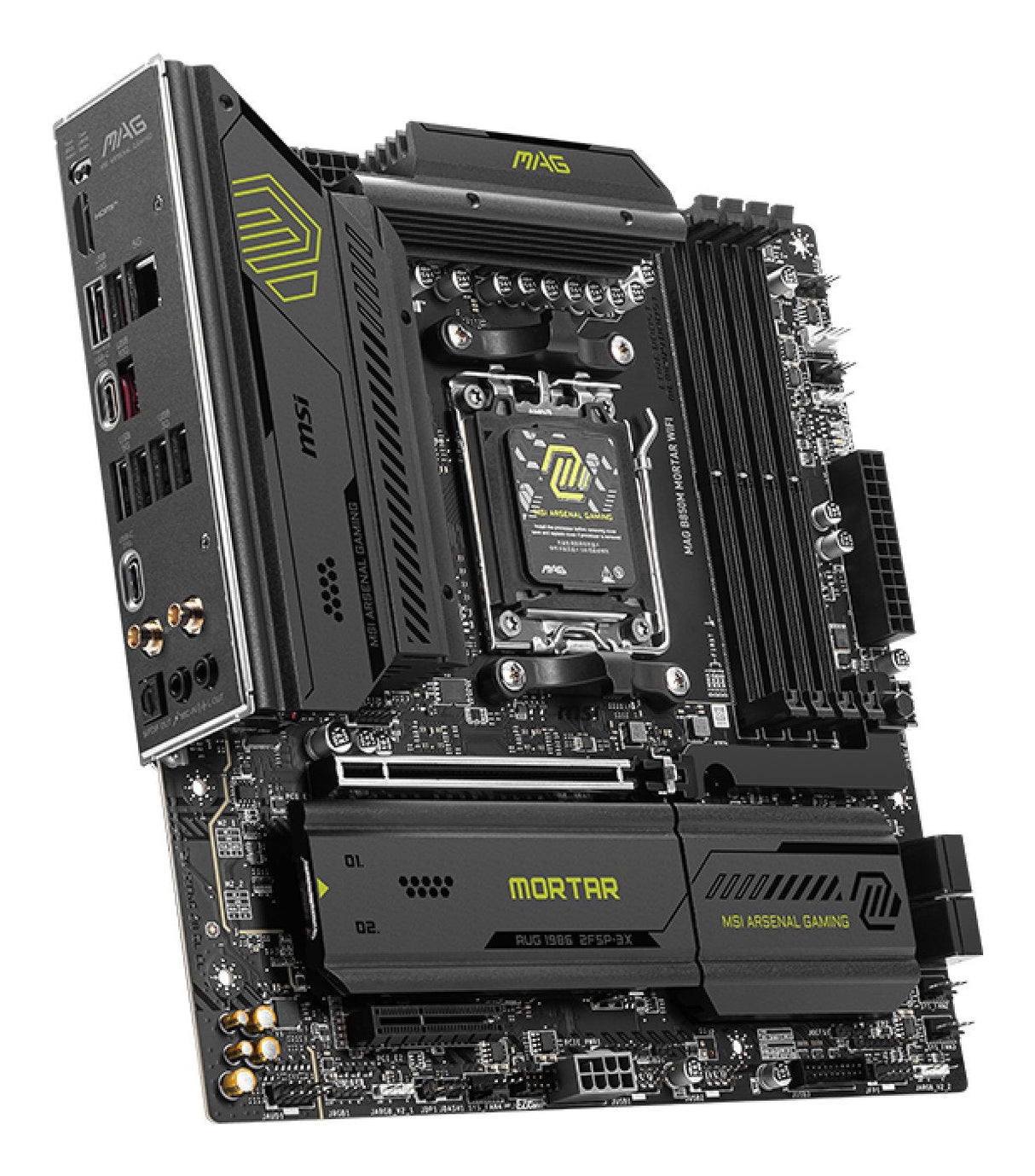 EAN 4711377321150 - MSI MAG B850M MORTAR WIFI placa base AMD B850 Zócalo AM5 micro ATX imagen 4
