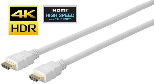 Pro Hdmi Cable White 5m Ultra  Flexible .