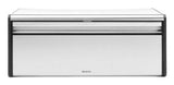 Brabantia Klappbrotkasten Front Eckig, Stahl Matt